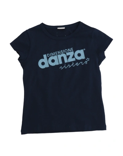 Dimensione Danza Sisters Kids' T-shirts In Blue