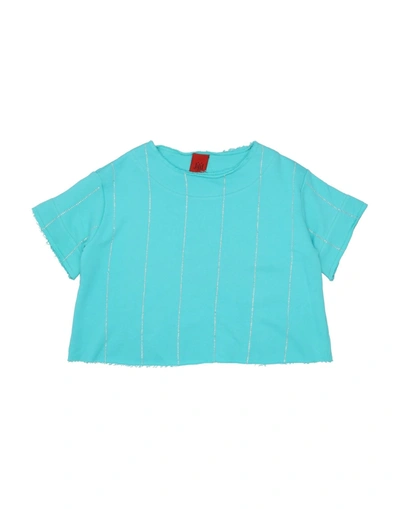 Jijil Jolie Kids' Sweatshirts In Turquoise