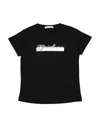 Gaialuna Kids' T-shirts In Black