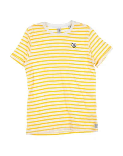 Scotch & Shrunk Kids' T-shirts In Yellow