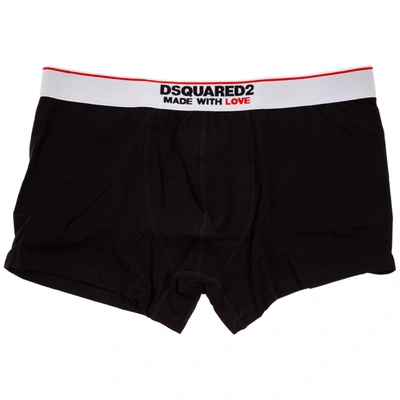 Dsquared2 Men's Underwear Boxer Shorts In Nero
