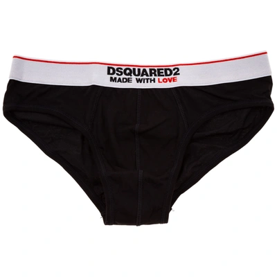 Dsquared2 Men's Underwear Briefs In Nero