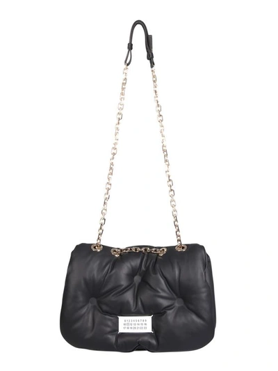 Maison Margiela Glam Slam Bag With Chain In Black