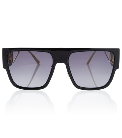 Dior 30montaigne S3u Sunglasses In Black