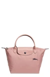 Longchamp Le Pliage Club Tote In Antique Pink