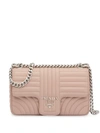 Prada Diagramme Medium Shoulder Bag In Pink