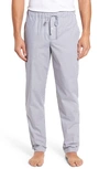 Hanro Night & Day Woven Lounge Pants In Shaded Check