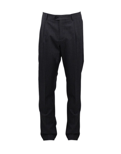 Brunello Cucinelli Wool Dress Trouser In Grey