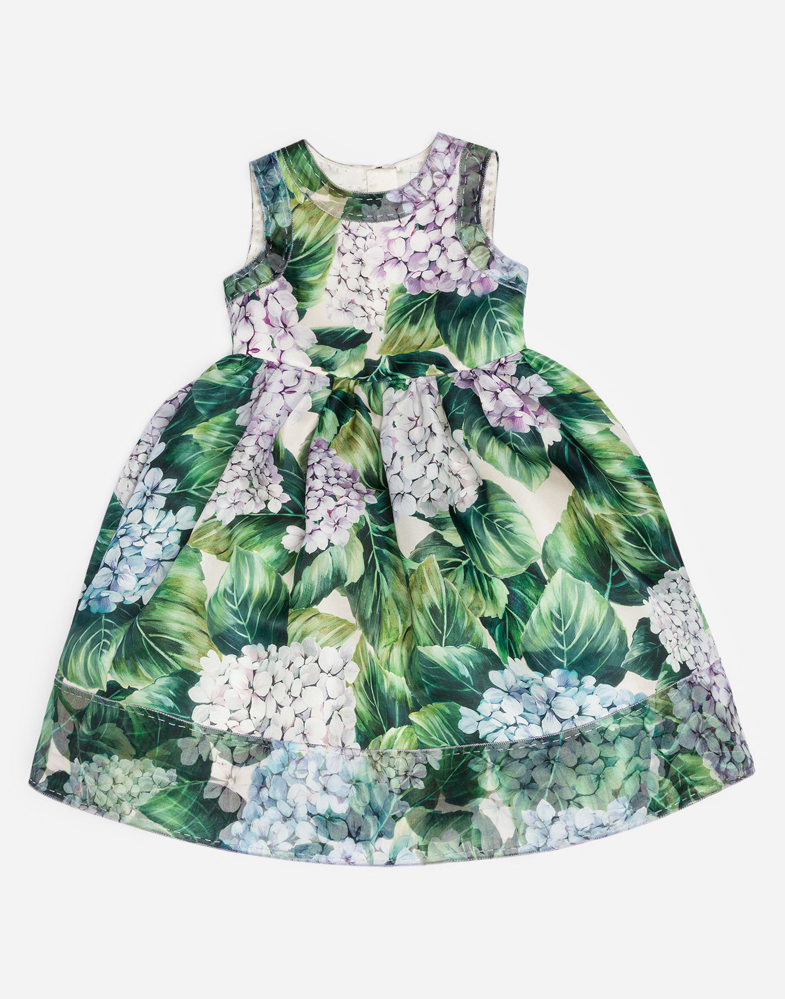 Dolce & Gabbana Printed Silk Dress In マルチカラー | ModeSens