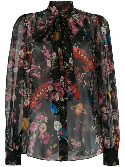 Dolce & Gabbana Floral Print Blouse