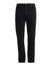 7 For All Mankind Slimmy Slim Straight-fit Jeans In Annex Black