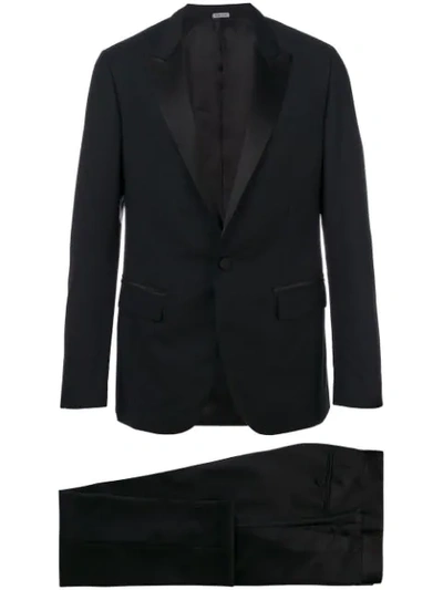 Lanvin Two-piece Dinner Suit In Black