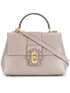 Dolce & Gabbana Lucia Tote Bag In Grey