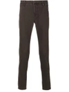 Dondup Straight Leg Jeans - Brown