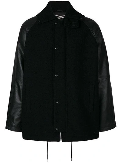 Mcq By Alexander Mcqueen Mcq Engineered Coat In Black