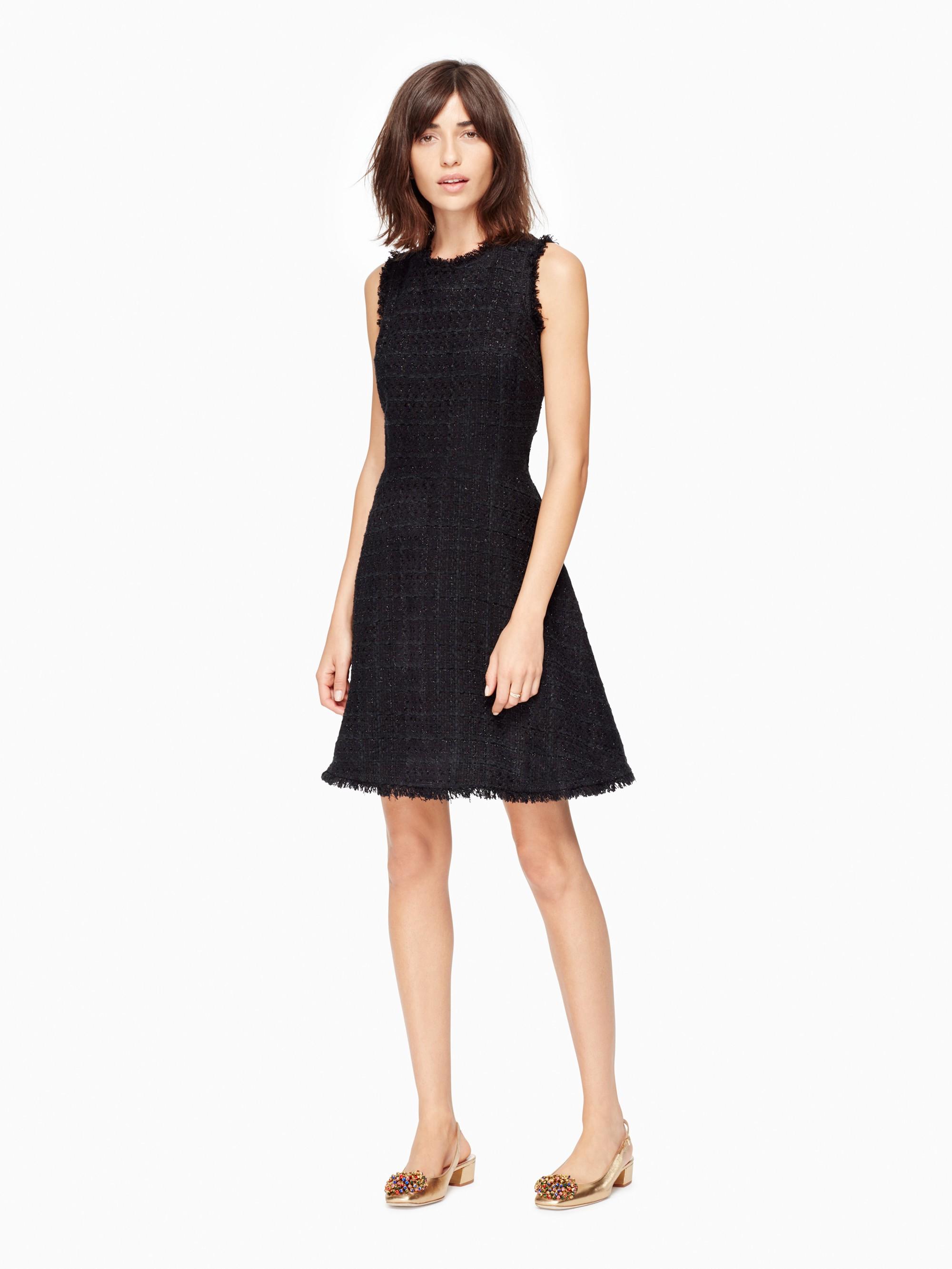 kate spade black lace dress