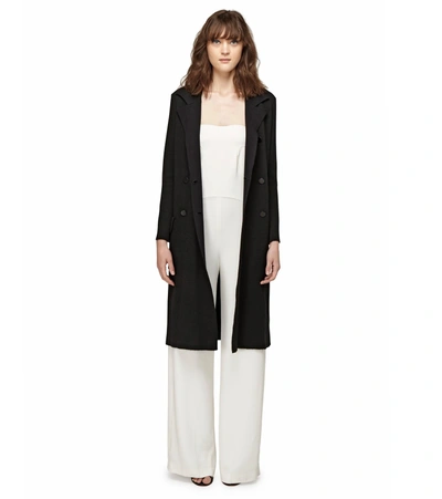 Maiyet Cashmere Knit Trench In Black