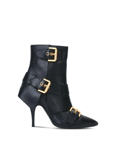 Moschino Boots In Black