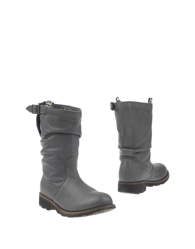 Bikkembergs Ankle Boots In Lead
