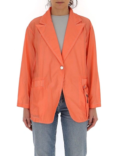 Issey Miyake Caravan Blazer In Orange