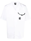 The North Face Box Logo Short-sleeved Shirt In White