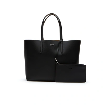Lacoste Women's Anna Reversible Bicolor Tote Bag - Black Breen