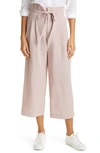 Club Monaco Anreannah Paperbag Pants In Mauve