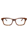 Ray Ban 54mm Optical Glasses In Brown Havana