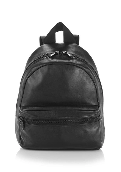Alexander Wang Black Leather Medium Primary Backpack