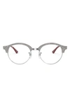 Ray Ban 4246v 49mm Optical Glasses In Top Grey