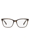 Tiffany & Co 54mm Square Optical Glasses In Blue Havana