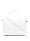 Marsèll Small Curve Bag In Grained Leather In White