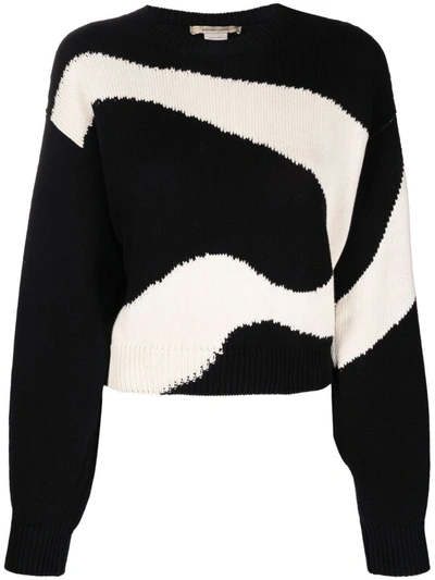 Paloma Wool Pin Swirl Wool-mix Jumper In Black | ModeSens 