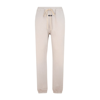 Fear Of God The Vintage Tapered Fleece-back Cotton-jersey Sweatpants In White
