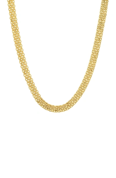 Hmy Jewelry Chain Necklace In Yellow