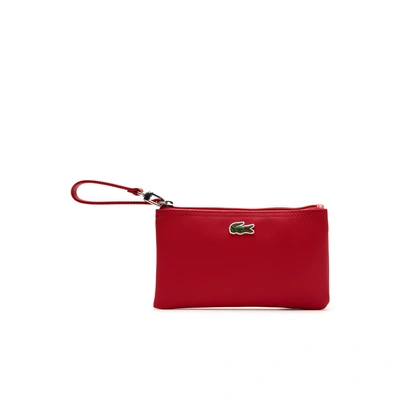 Lacoste Women's L.12.12 Concept Zip Clutch Bag - Virtual Pink