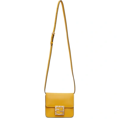 Fendi Yellow 'forever ' Fab Bag In F18mg Yello