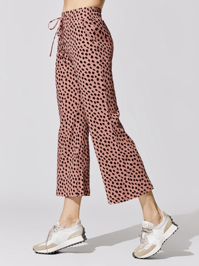 Beach Riot Hailey Pant In Mauve Shadow Spot