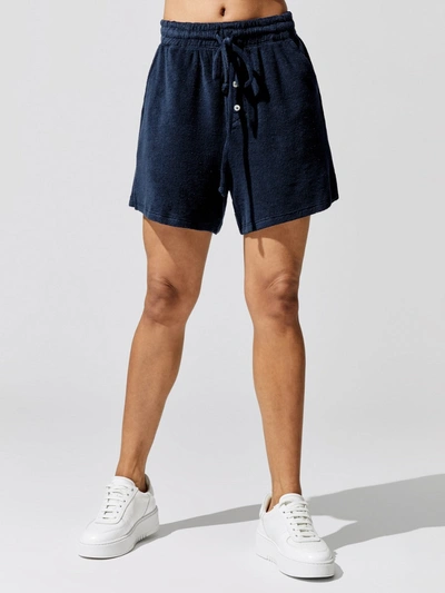 Donni Terry Henley Short In Navy