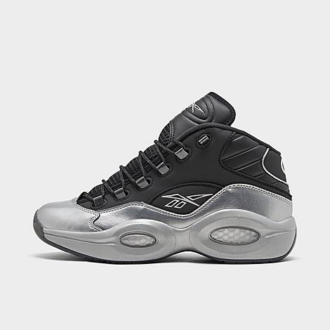 reebok question black silver