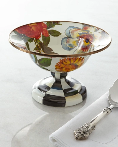 Mackenzie-childs Small Flower Market Compote