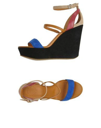 Marc By Marc Jacobs Sandals In Blue