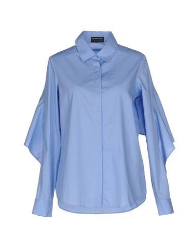 The Fifth Label Solid Colour Shirts & Blouses In Sky Blue