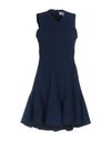 Carven Short Dress In Dark Blue