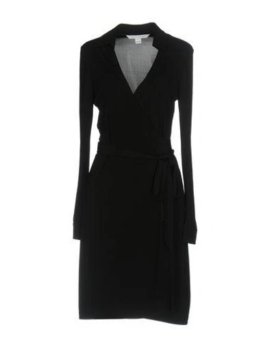 Diane Von Furstenberg Knee-length Dresses In Black