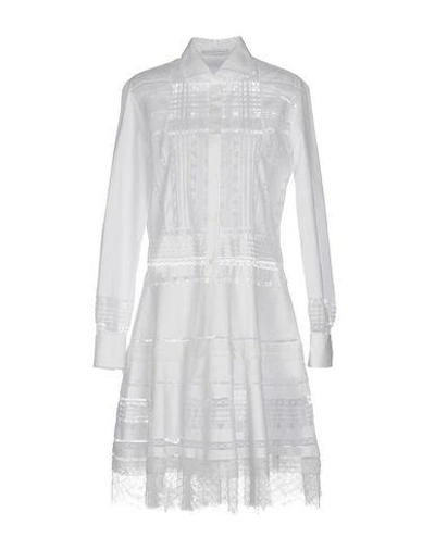 Ermanno Scervino Shirt Dress In White