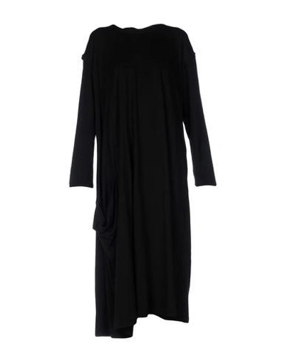 Yohji Yamamoto Knee-length Dresses In Black