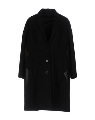 Neil Barrett Coats In Black