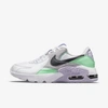 Nike Air Max Excee Women's Shoes In White/dark Smoke Grey/green Glow/infinite Lilac