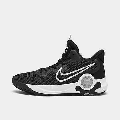 Nike Men's Kd Trey 5 Ix Basketball Sneakers From Finish Line In Black, White